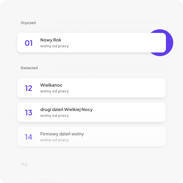Include public <mark>holidays</mark>