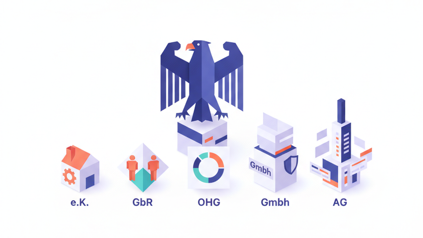 Företagsformer i Tyskland: Vad grundare behöver veta